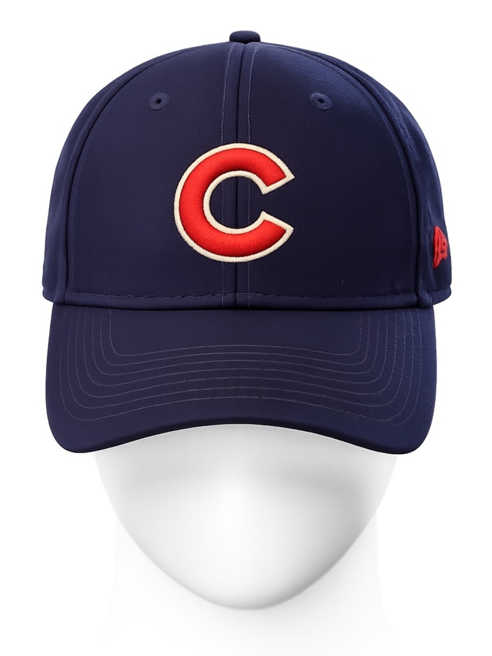 New Era Chicago Cubs Navy Cap with Red Logo
